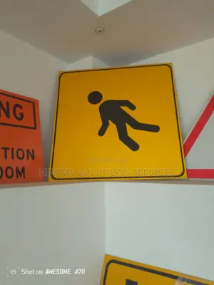 Slow Down Pedestrians Crossing