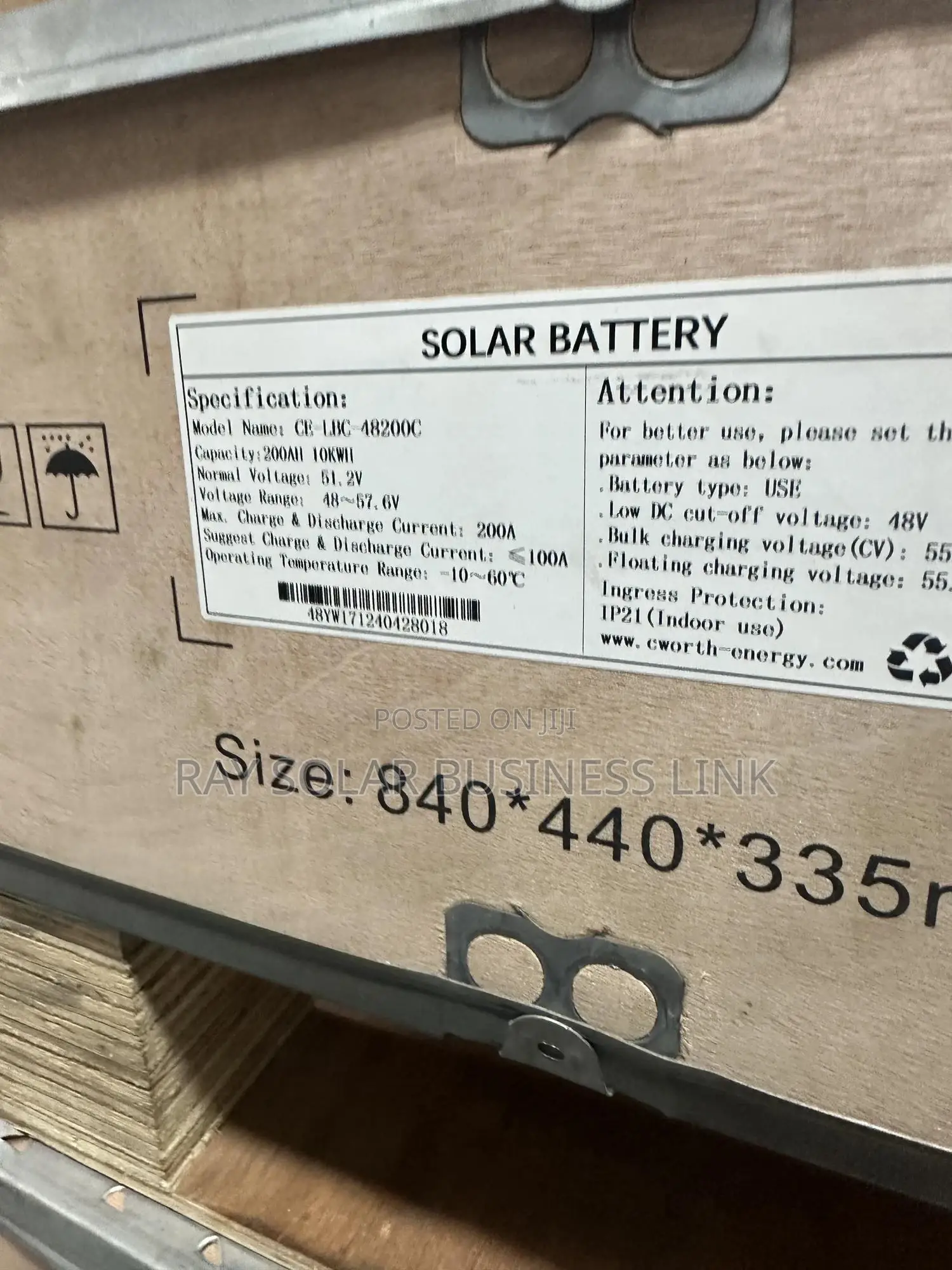 Cworth 10kwh Lithium Battery