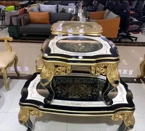 Royal Center Table With 2 Side Stools
