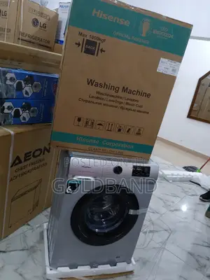 The New Hisense Frontload Washng Machine 6kg