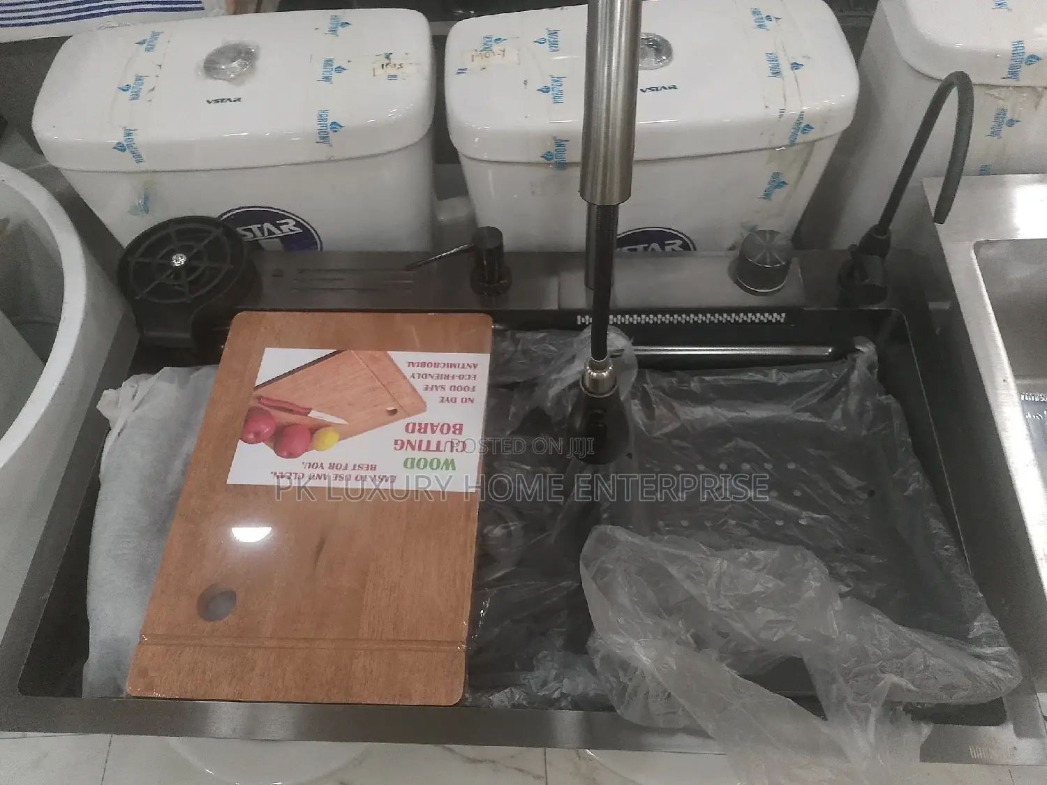 Handmade Sink With Complete Accessories