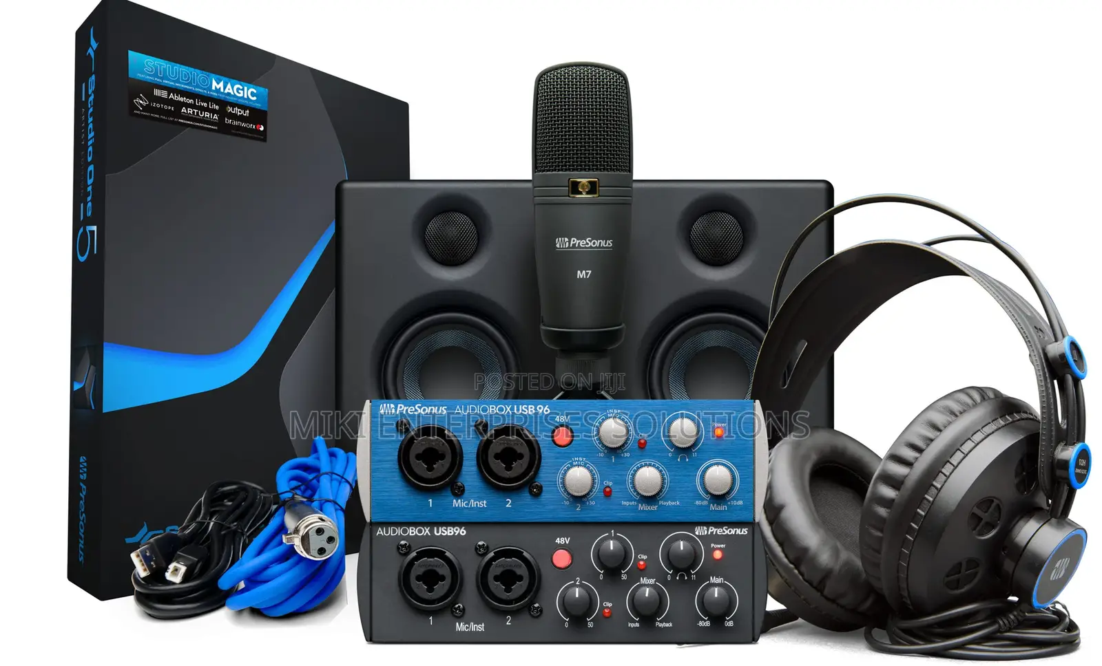 Studio Ultimate Bundle Presonus Audiobox USB 96