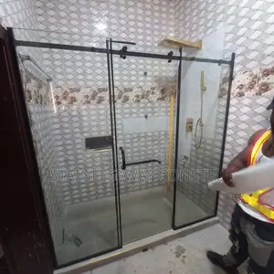 Dark TM Shower Glass Cubicle