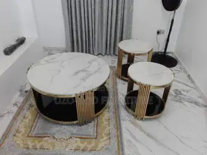 Exclusive Center Table and Side Stools