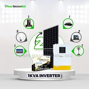 1kva Hybrid Inverter+1x12v220ahbattery Complete Installation