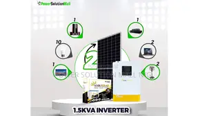 1.5kva Hybrid Inverter Grid-Tie Complete Installation