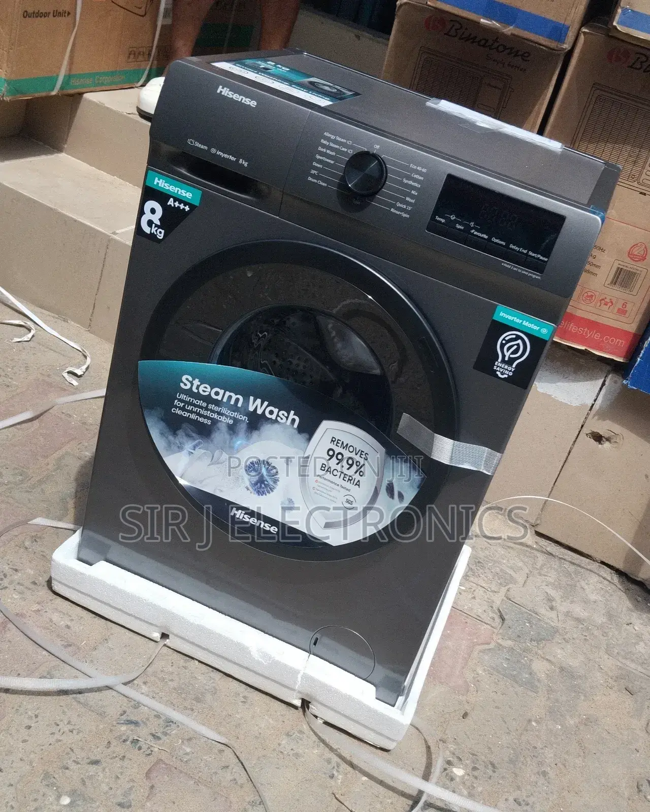 8kg Automatic Inverter Washing Drying Machine Frontloader