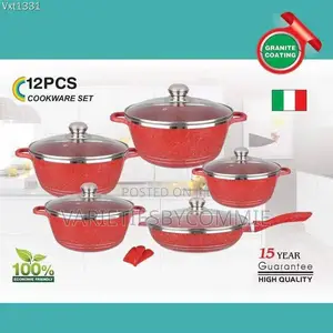 Quality Royal Dessini 12pc Granite Cookware