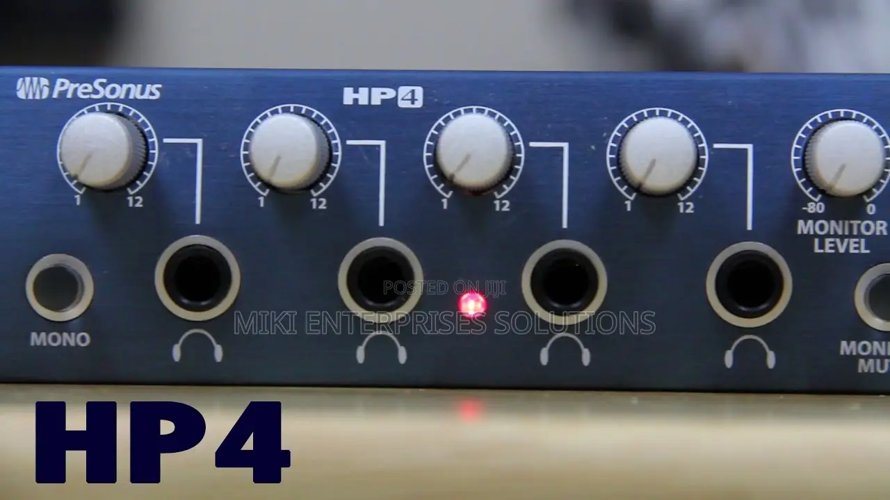 Presonus HP4: Headphone Amplifier