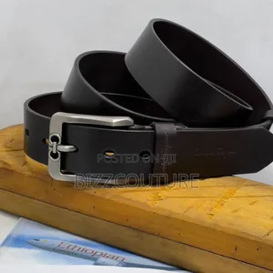 Original Salvatore Ferragamo Leather Belts Available Instore