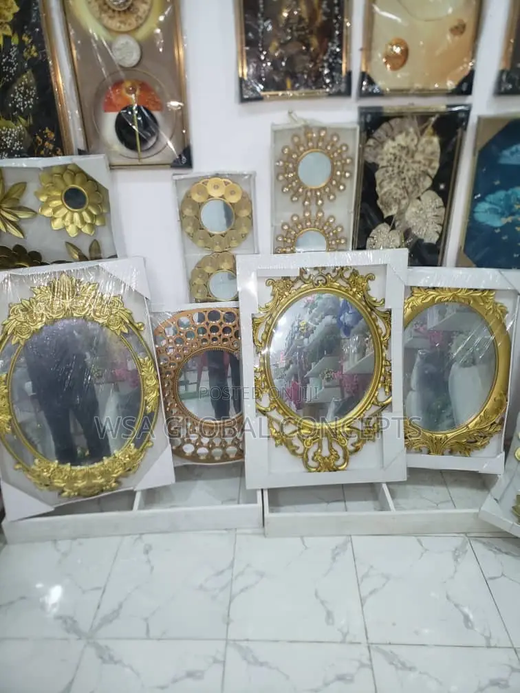 Wall Decor Glass Frame