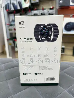 G-Master Smart Watch, 1.51 Inch TFT Screen, Bluetooth, 10 D