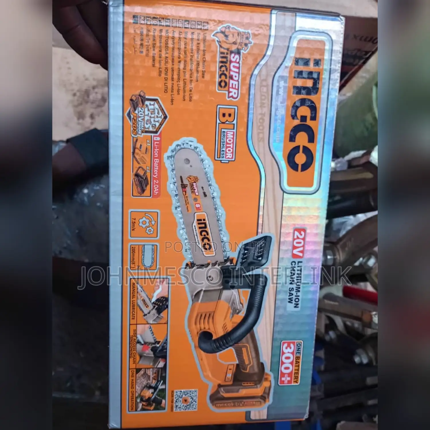 INGCO Battery Chainsaw