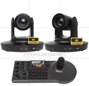 Ai-Powered Uhd PTZ 20x 2 Cameras, PTZ Controller Bundle