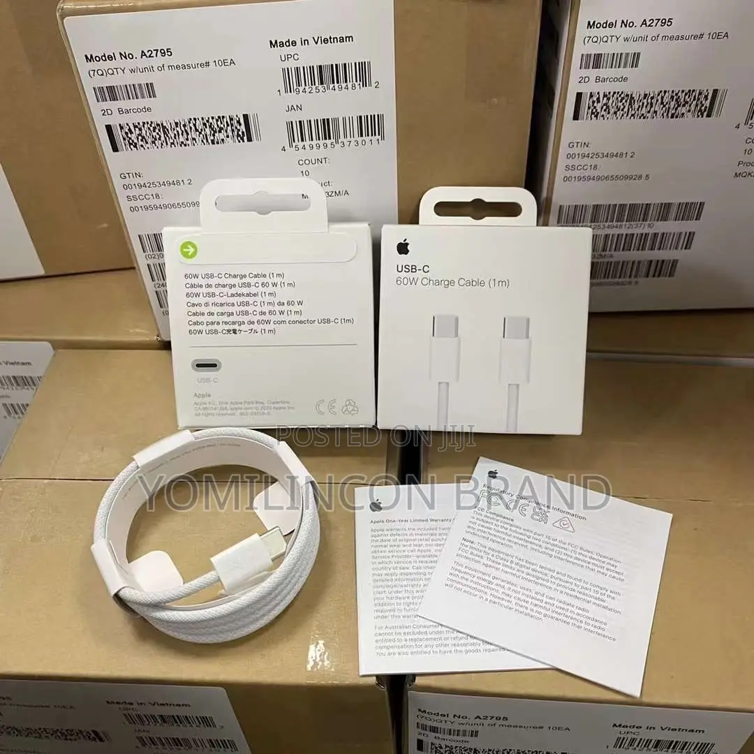 iPhone 15 Charging Cable 2M, 60W USB C to C Fast