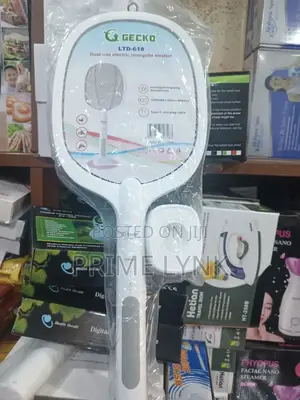 Dual-Use Electric Mosquito Bat