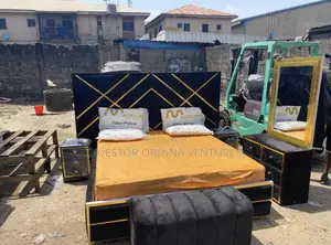 Luxury Bed Frame With Mattress- 4by6ft