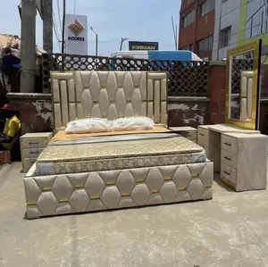 Luxury Bed Frame With Mattress- 4by6ft