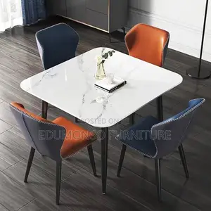 Modern Dining Table 4 Chairs