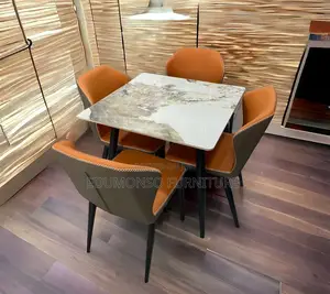Modern Dining Table 4 Chairs
