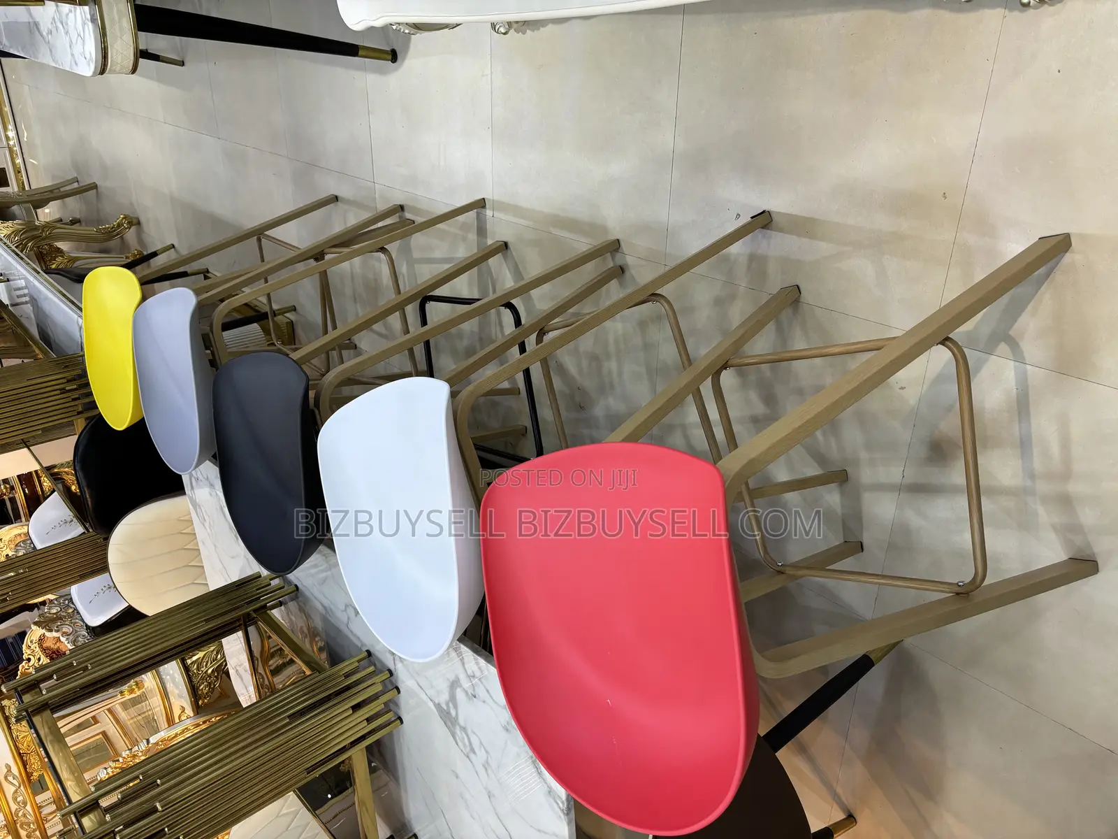 Bar Stool With Wooden Legs