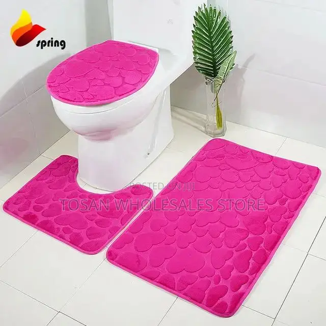 3pcs Bathroom Mat