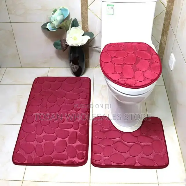 3pcs Bathroom Mat