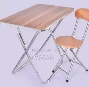 Adjustable Laptop And Bedside Table(1 Table 1 Chair)