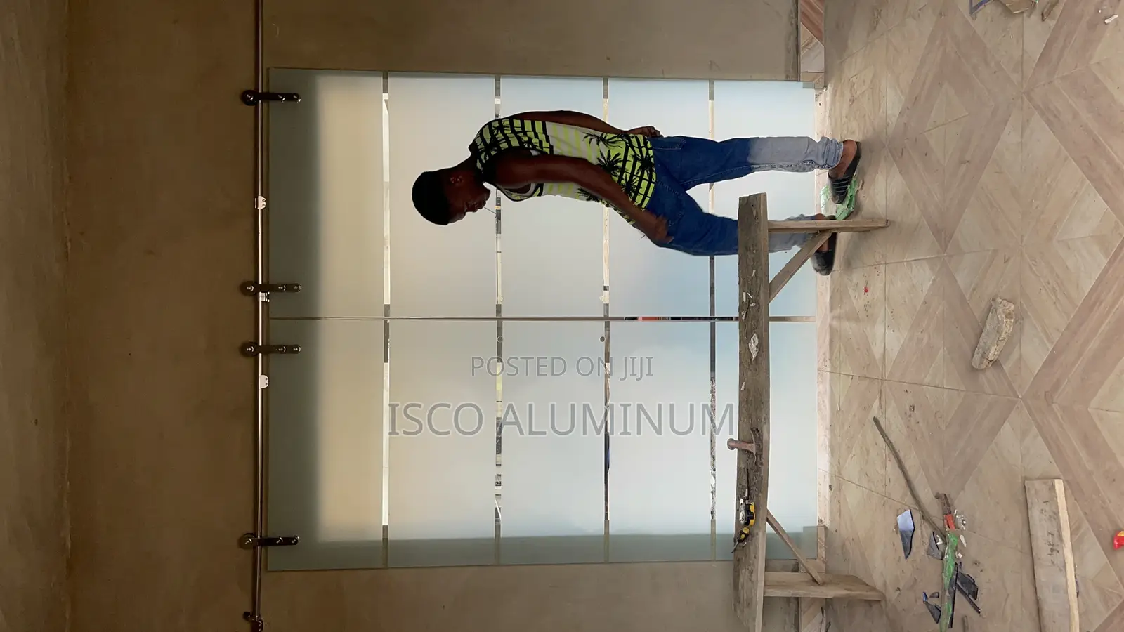 Siliding Frameless Door
