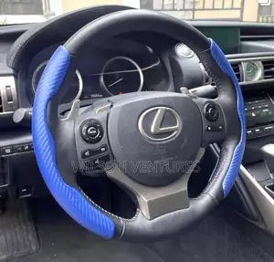 Blue Car Steering Grip