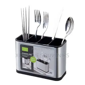 Stainless Steel Countertop Cutlery Rack/Organizer