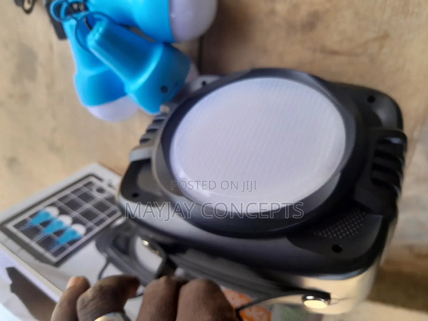 Dp 12000mah Multifunctional Solar Light Kit-3bulbs Usb Port