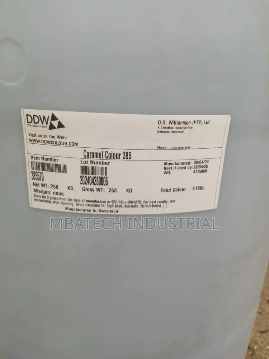 DDW Caramel Colour (250kg)