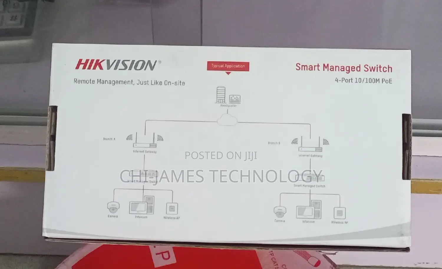 Hikvision 4 Port Smart Managed Switch