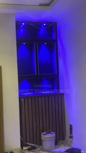 Wine Bar With Lights Works