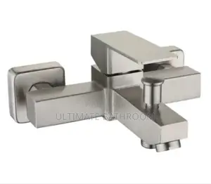 Rust Free Square Shape Wall Mounted Bath Mixer Tap For Bathtubs 🛀