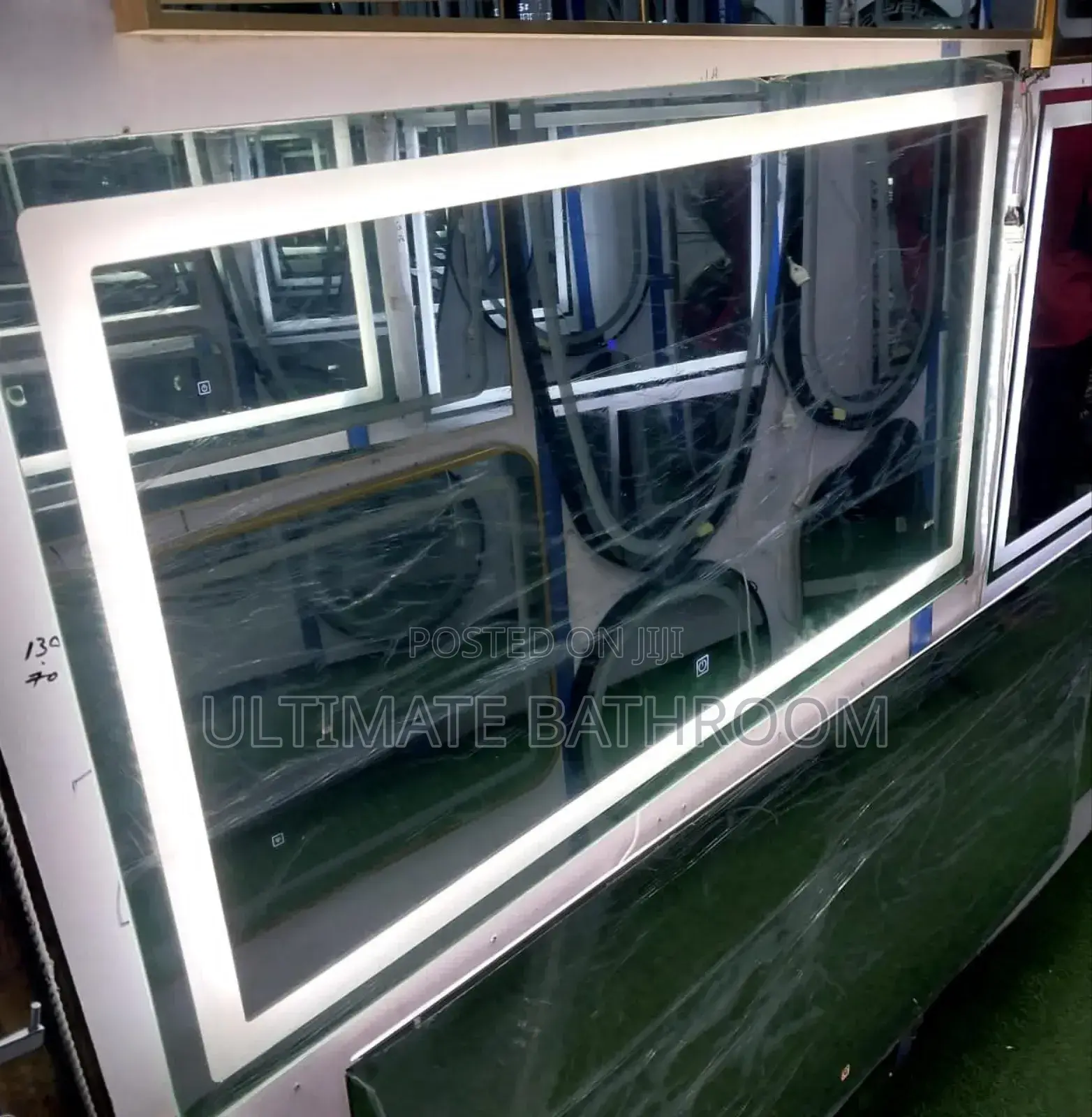 700x1200mm One Light Bathroom Mirror