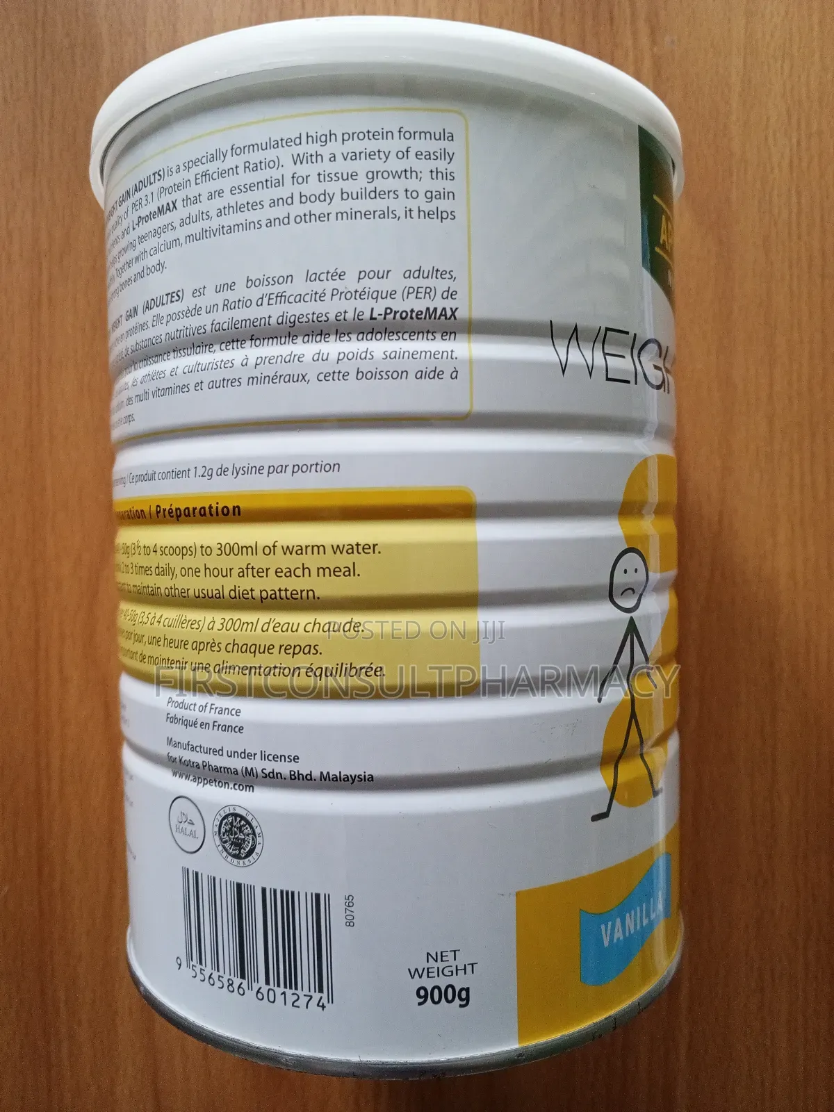 Appeton Nutrition Weight Gain Adult 900g