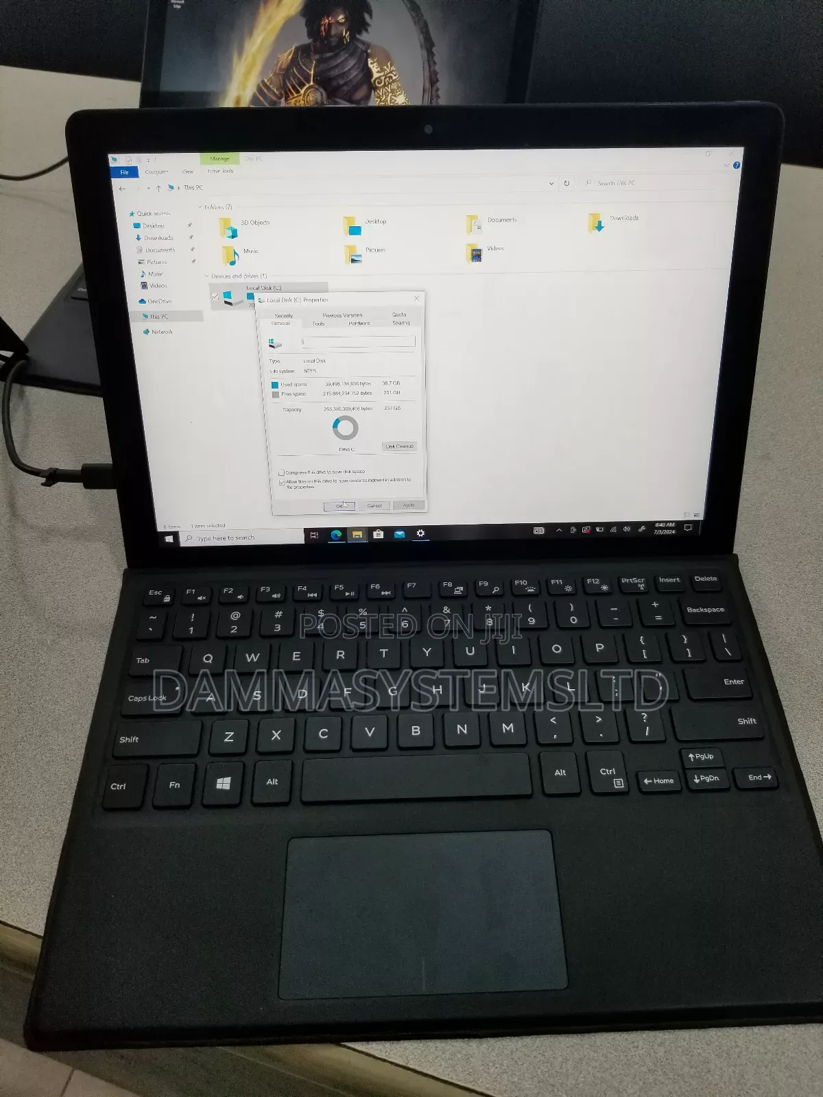 Laptop Dell Latitude 5285 8GB Intel Core I5 SSD 256GB
