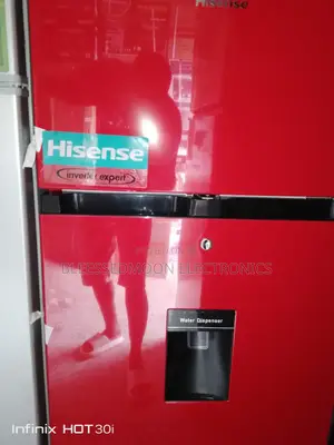 Hisense Inverter Standing Fridge Double Door 3 Years Warrant