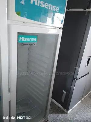 Hisense Inverter Standing Chiller Show Glass 3 Years Warrant