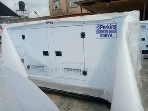 New 80kva Perkins Soundproof Generator Diesel 100% Copper Co