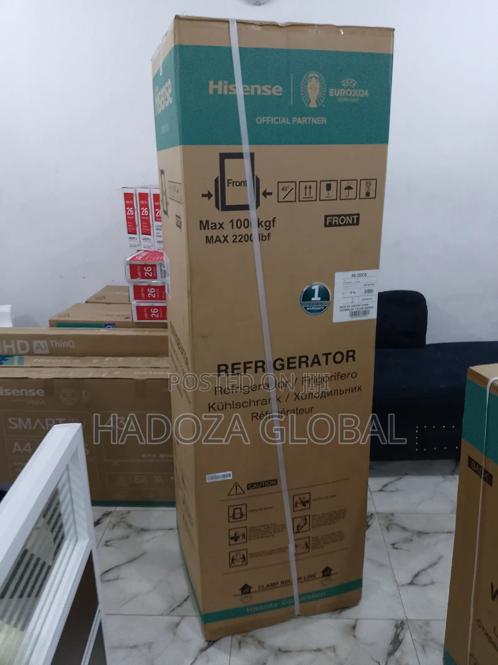 Brand New Hisense Refrigerator 264L