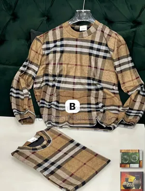 New Luxury Gucci Burberry Long Sleeve Best
