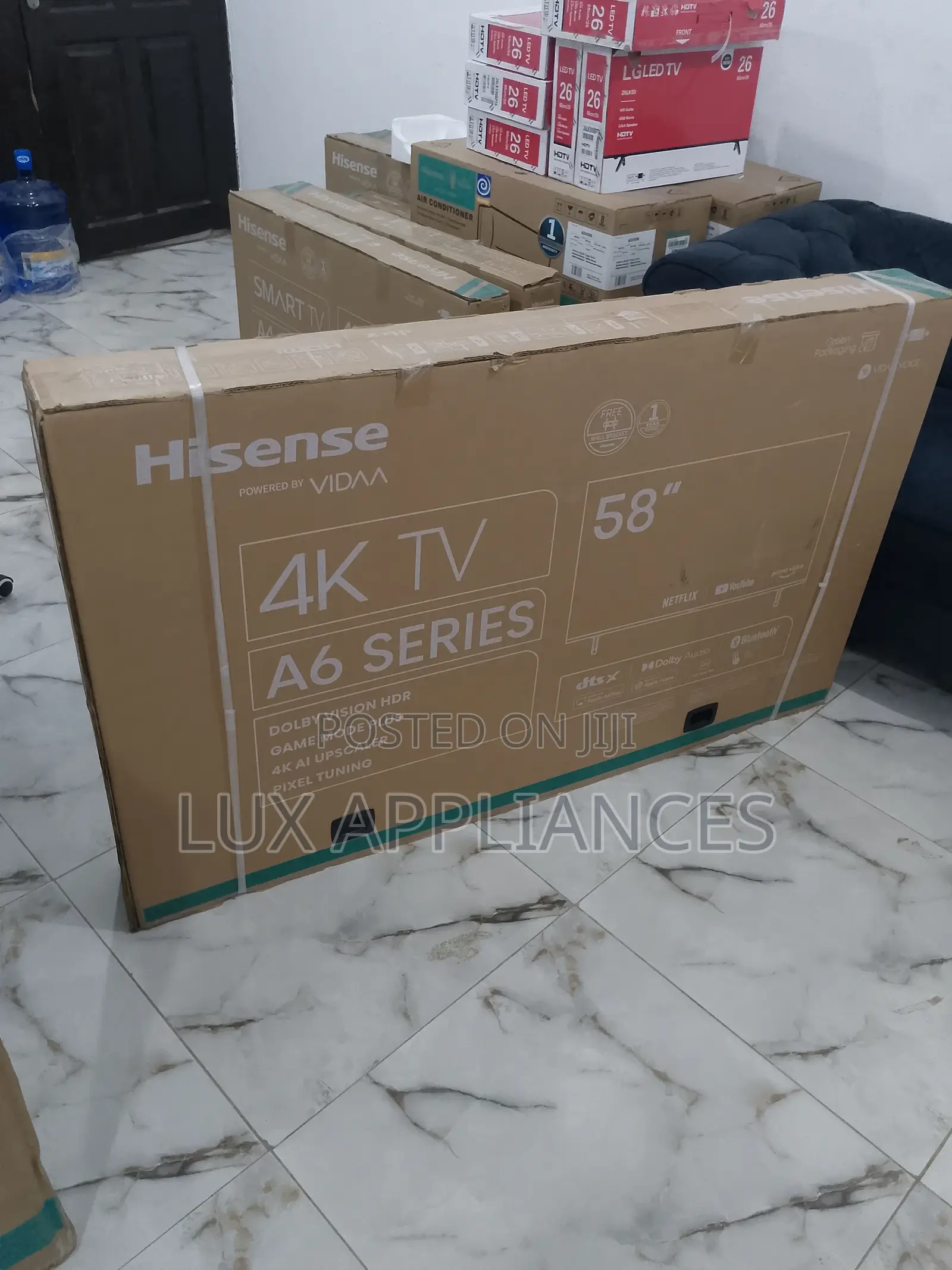Power Saving Hisense 58 Inches With Wifi Connection Input