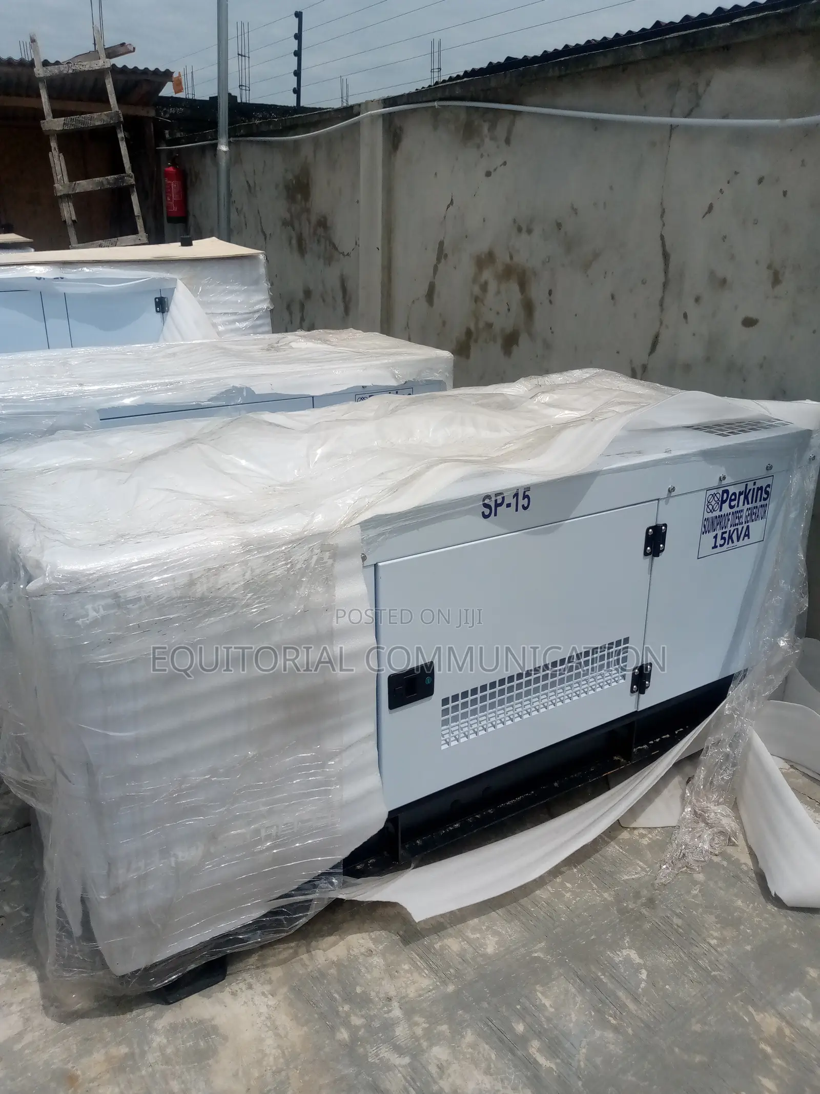 Perkins 15kva With 3 Phase ,4wire Soundproof Generator