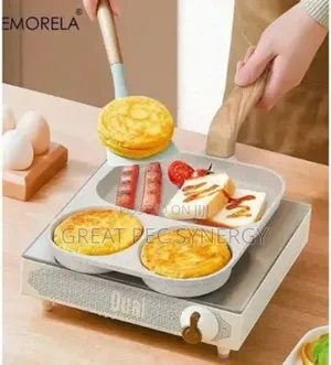 3 Holes Frying Pan