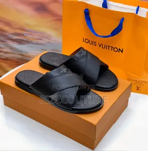 Original LOUIS VUITTON Slippers Available in Store
