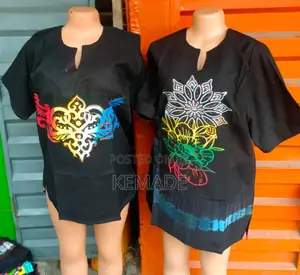 Photo - Adire Unisex Casual Tops