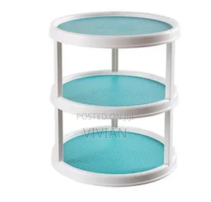 3 Tier Turntable Kitchen Organiser